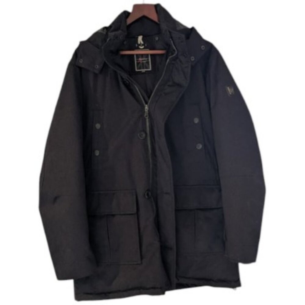 Anthony of London men's black jacket winter coat size M